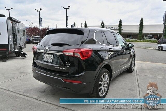 2020 Buick Envision Essence / AWD / Auto Start / Front & Rear Heated Leather Seats / Heated Steering Wheel / Navigation / Panoramic Sunroof / Bluetooth / Back Up Camera / Keyless Entry & Start / Power Liftgate / 1-Owner Anchorage AK