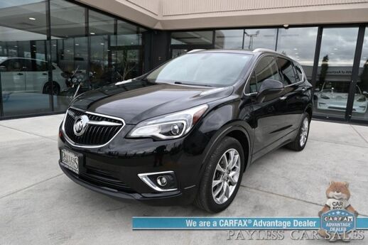 2020 Buick Envision Essence / AWD / Auto Start / Front & Rear Heated Leather Seats / Heated Steering Wheel / Navigation / Panoramic Sunroof / Bluetooth / Back Up Camera / Keyless Entry & Start / Power Liftgate / 1-Owner Anchorage AK