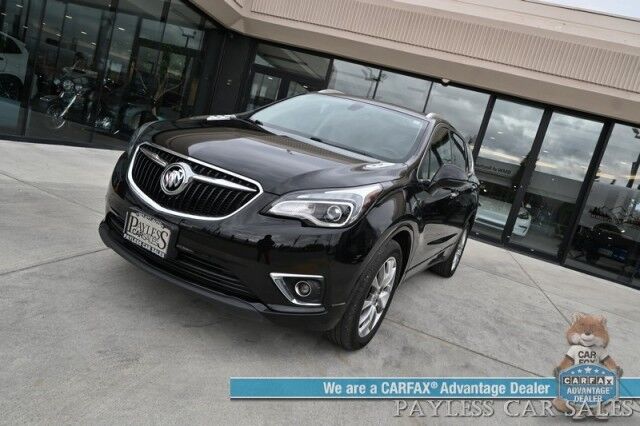 2020 Buick Envision Essence / AWD / Auto Start / Front & Rear Heated Leather Seats / Heated Steering Wheel / Navigation / Panoramic Sunroof / Bluetooth / Back Up Camera / Keyless Entry & Start / Power Liftgate / 1-Owner Anchorage AK