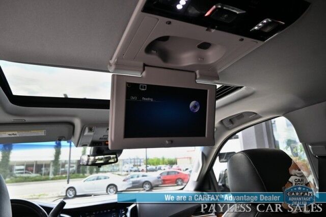 2020 Cadillac Escalade Luxury / 4X4 / Auto Start / Heated & Cooled Leather Seats / Heated Steering / Bose / Sunroof / HUD / NAV / 360 Cam / Rear Entertainment / Lane Depart & Blind Spot / Rear Captain Chairs / 3rd Row / Tow Pkg / 1-Owner Anchorage AK