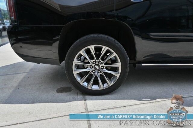 2020 Cadillac Escalade Luxury / 4X4 / Auto Start / Heated & Cooled Leather Seats / Heated Steering / Bose / Sunroof / HUD / NAV / 360 Cam / Rear Entertainment / Lane Depart & Blind Spot / Rear Captain Chairs / 3rd Row / Tow Pkg / 1-Owner Anchorage AK