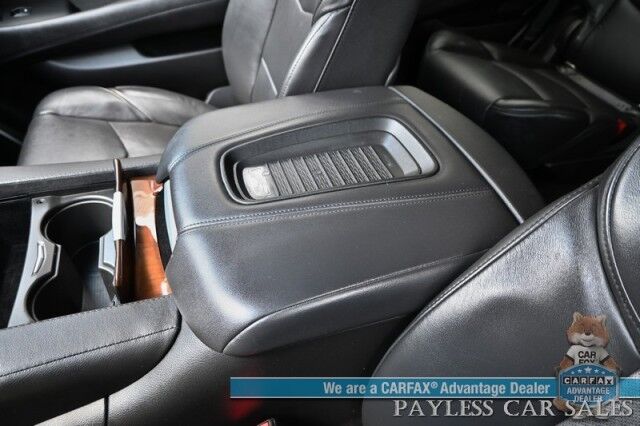 2020 Cadillac Escalade Luxury / 4X4 / Auto Start / Heated & Cooled Leather Seats / Heated Steering / Bose / Sunroof / HUD / NAV / 360 Cam / Rear Entertainment / Lane Depart & Blind Spot / Rear Captain Chairs / 3rd Row / Tow Pkg / 1-Owner Anchorage AK
