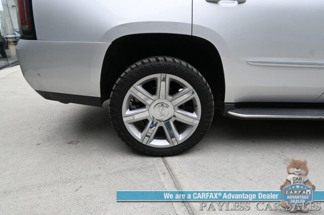 2020 Cadillac Escalade Luxury / 4X4 / Heated & Cooled Leather Seats / Heated Steering Wheel / NAV / Sunroof / Auto Start / Bose Speakers / HUD / 3rd Row / Seats 7 / Blind Spot & Collision Alert / Bluetooth / Back Up Camera / Tow Pkg / 1-Owner Anchorage AK