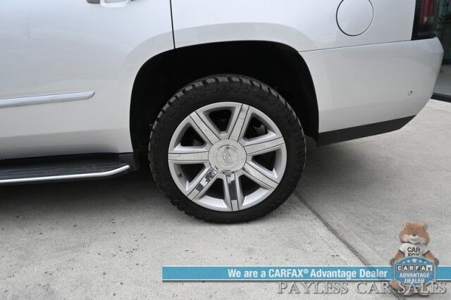 2020 Cadillac Escalade Luxury / 4X4 / Heated & Cooled Leather Seats / Heated Steering Wheel / NAV / Sunroof / Auto Start / Bose Speakers / HUD / 3rd Row / Seats 7 / Blind Spot & Collision Alert / Bluetooth / Back Up Camera / Tow Pkg / 1-Owner Anchorage AK