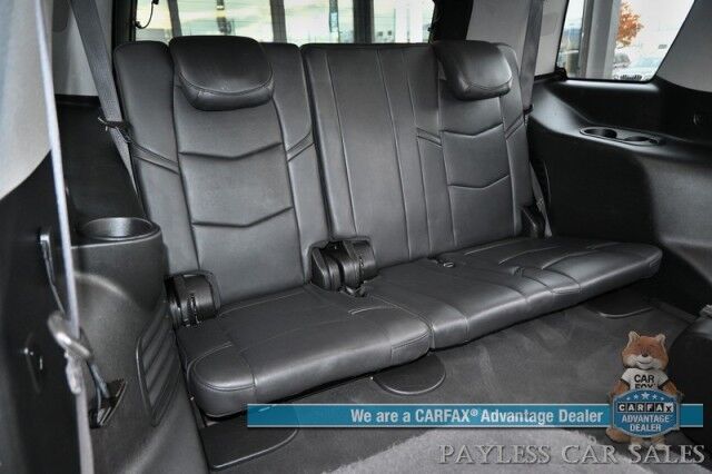 2020 Cadillac Escalade Luxury / 4X4 / Heated & Cooled Leather Seats / Heated Steering Wheel / NAV / Sunroof / Auto Start / Bose Speakers / HUD / 3rd Row / Seats 7 / Blind Spot & Collision Alert / Bluetooth / Back Up Camera / Tow Pkg / 1-Owner Anchorage AK