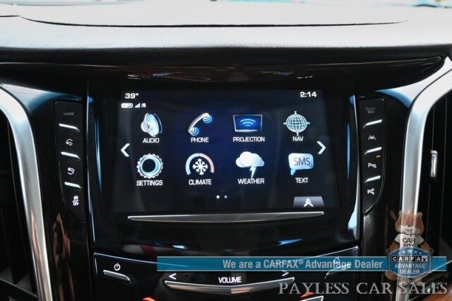 2020 Cadillac Escalade Luxury / 4X4 / Heated & Cooled Leather Seats / Heated Steering Wheel / NAV / Sunroof / Auto Start / Bose Speakers / HUD / 3rd Row / Seats 7 / Blind Spot & Collision Alert / Bluetooth / Back Up Camera / Tow Pkg / 1-Owner Anchorage AK