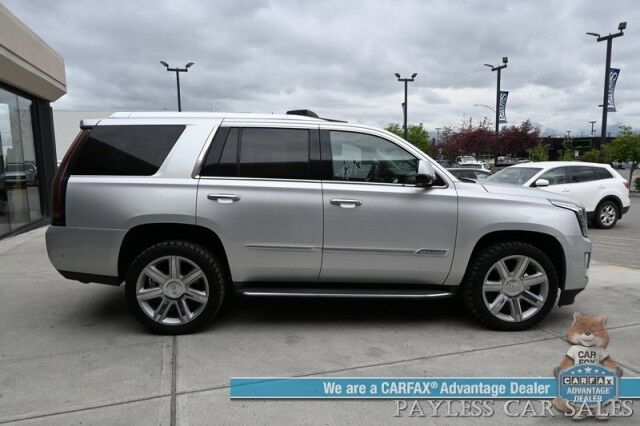 2020 Cadillac Escalade Luxury / 4X4 / Heated & Cooled Leather Seats / Heated Steering Wheel / NAV / Sunroof / Auto Start / Bose Speakers / HUD / 3rd Row / Seats 7 / Blind Spot & Collision Alert / Bluetooth / Back Up Camera / Tow Pkg / 1-Owner Anchorage AK