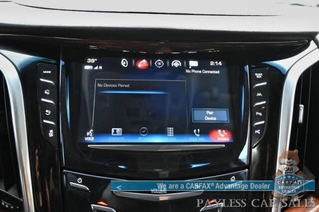 2020 Cadillac Escalade Luxury / 4X4 / Heated & Cooled Leather Seats / Heated Steering Wheel / NAV / Sunroof / Auto Start / Bose Speakers / HUD / 3rd Row / Seats 7 / Blind Spot & Collision Alert / Bluetooth / Back Up Camera / Tow Pkg / 1-Owner Anchorage AK