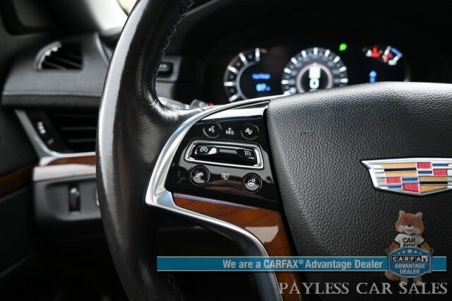 2020 Cadillac Escalade Luxury / 4X4 / Heated & Cooled Leather Seats / Heated Steering Wheel / NAV / Sunroof / Auto Start / Bose Speakers / HUD / 3rd Row / Seats 7 / Blind Spot & Collision Alert / Bluetooth / Back Up Camera / Tow Pkg / 1-Owner Anchorage AK
