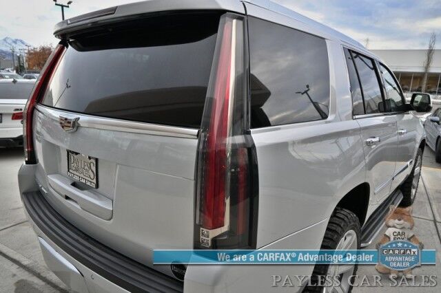 2020 Cadillac Escalade Luxury / 4X4 / Heated & Cooled Leather Seats / Heated Steering Wheel / NAV / Sunroof / Auto Start / Bose Speakers / HUD / 3rd Row / Seats 7 / Blind Spot & Collision Alert / Bluetooth / Back Up Camera / Tow Pkg / 1-Owner Anchorage AK