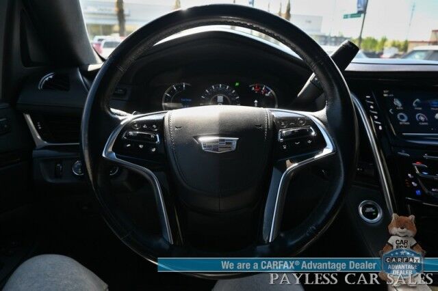 2020 Cadillac Escalade Platinum / 4X4 / Sport Edition / Autostart / Heated & Cooled Leather Seats / Heated Steering Wheel / Bose / Sunroof / HUD / NAV / 360 Cam / Lane Departure & Blind Spot / 3rd Row / Rear Captains Chairs / Tow Pkg / 1-Owner Anchorage AK
