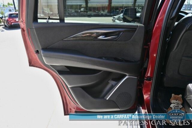 2020 Cadillac Escalade Platinum / 4X4 / Sport Edition / Autostart / Heated & Cooled Leather Seats / Heated Steering Wheel / Bose / Sunroof / HUD / NAV / 360 Cam / Lane Departure & Blind Spot / 3rd Row / Rear Captains Chairs / Tow Pkg / 1-Owner Anchorage AK