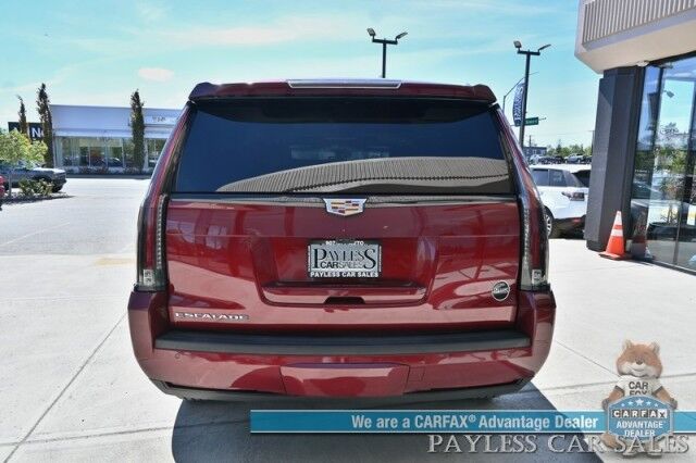 2020 Cadillac Escalade Platinum / 4X4 / Sport Edition / Autostart / Heated & Cooled Leather Seats / Heated Steering Wheel / Bose / Sunroof / HUD / NAV / 360 Cam / Lane Departure & Blind Spot / 3rd Row / Rear Captains Chairs / Tow Pkg / 1-Owner Anchorage AK