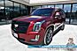 2020 Cadillac Escalade Platinum / 4X4 / Sport Edition / Autostart / Heated & Cooled Leather Seats / Heated Steering Wheel / Bose / Sunroof / HUD / NAV / 360 Cam / Lane Departure & Blind Spot / 3rd Row / Rear Captains Chairs / Tow Pkg / 1-Owner Anchorage AK