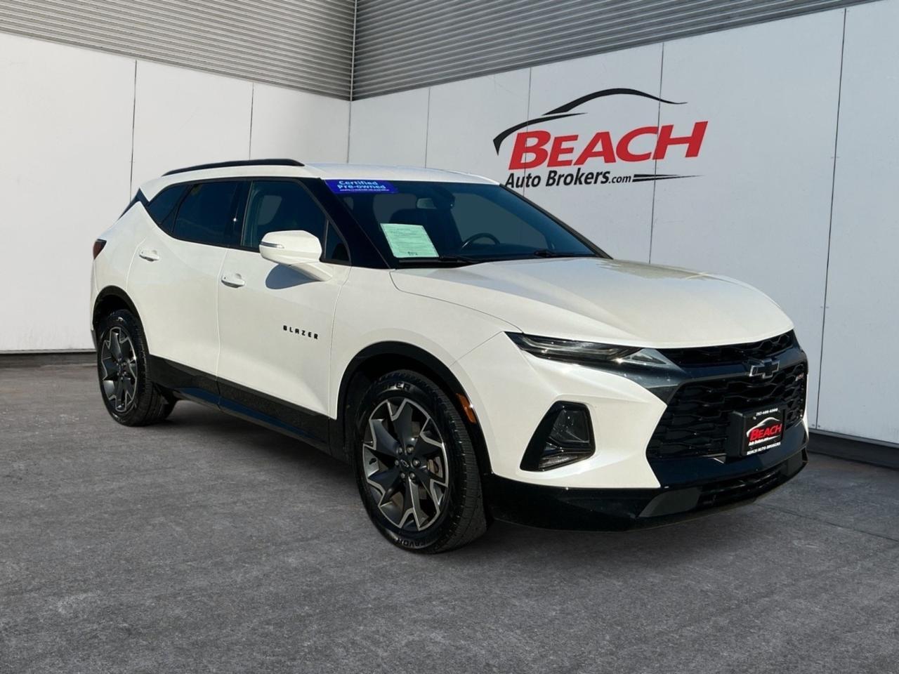 2020 Chevrolet Blazer RS, APPLE CARPLAY/ANDROID AUTO, HEATED SEATS, BACKUP CAMERA, POWER MIRRORS, POWER LIFTGATE, BLUETOOTH, TOW PACKAGE, ONLY 1 ONWER, THE PERFECT MOM CAR!