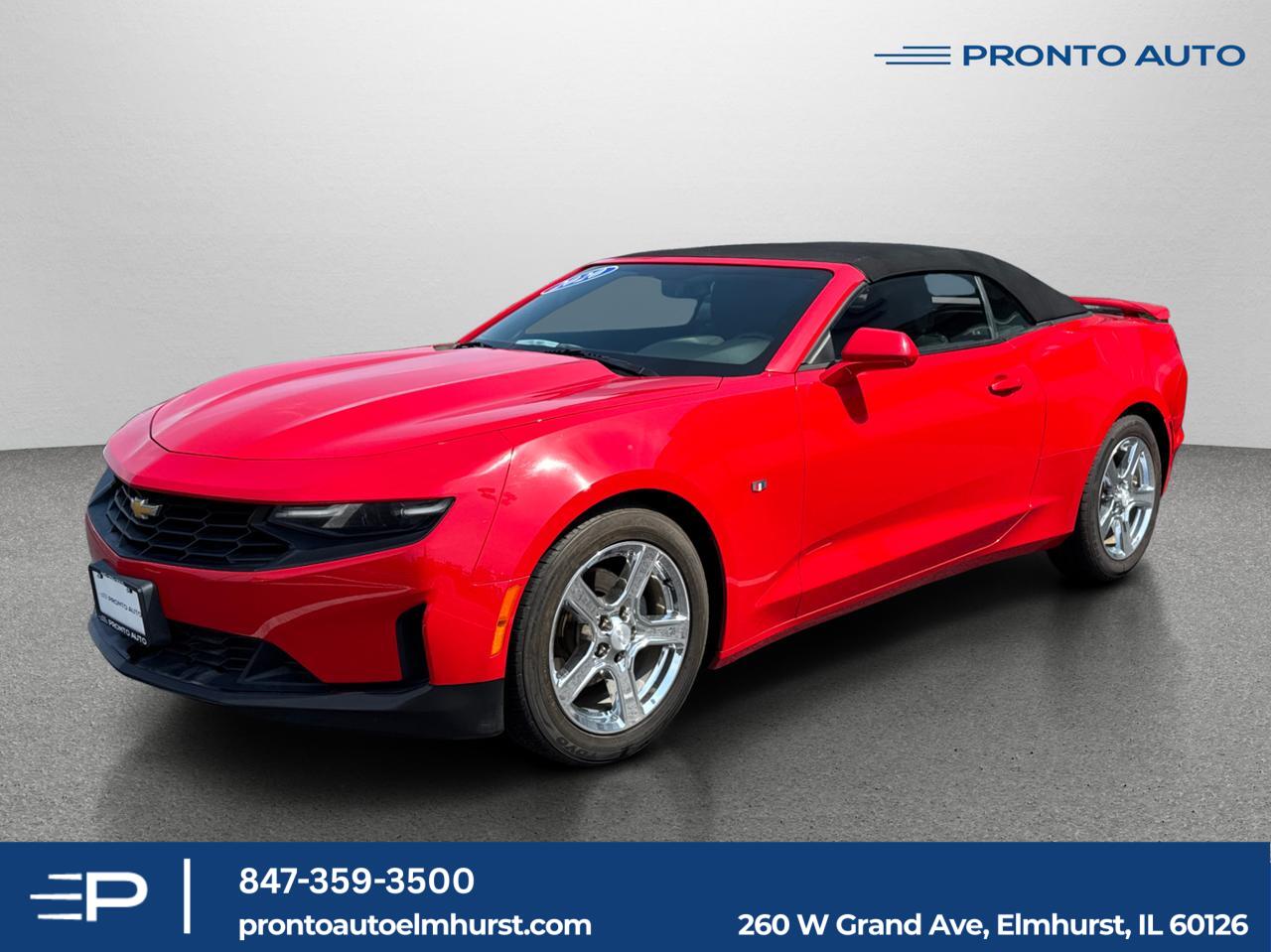2020 Chevrolet Camaro RWD Convertible 1LT