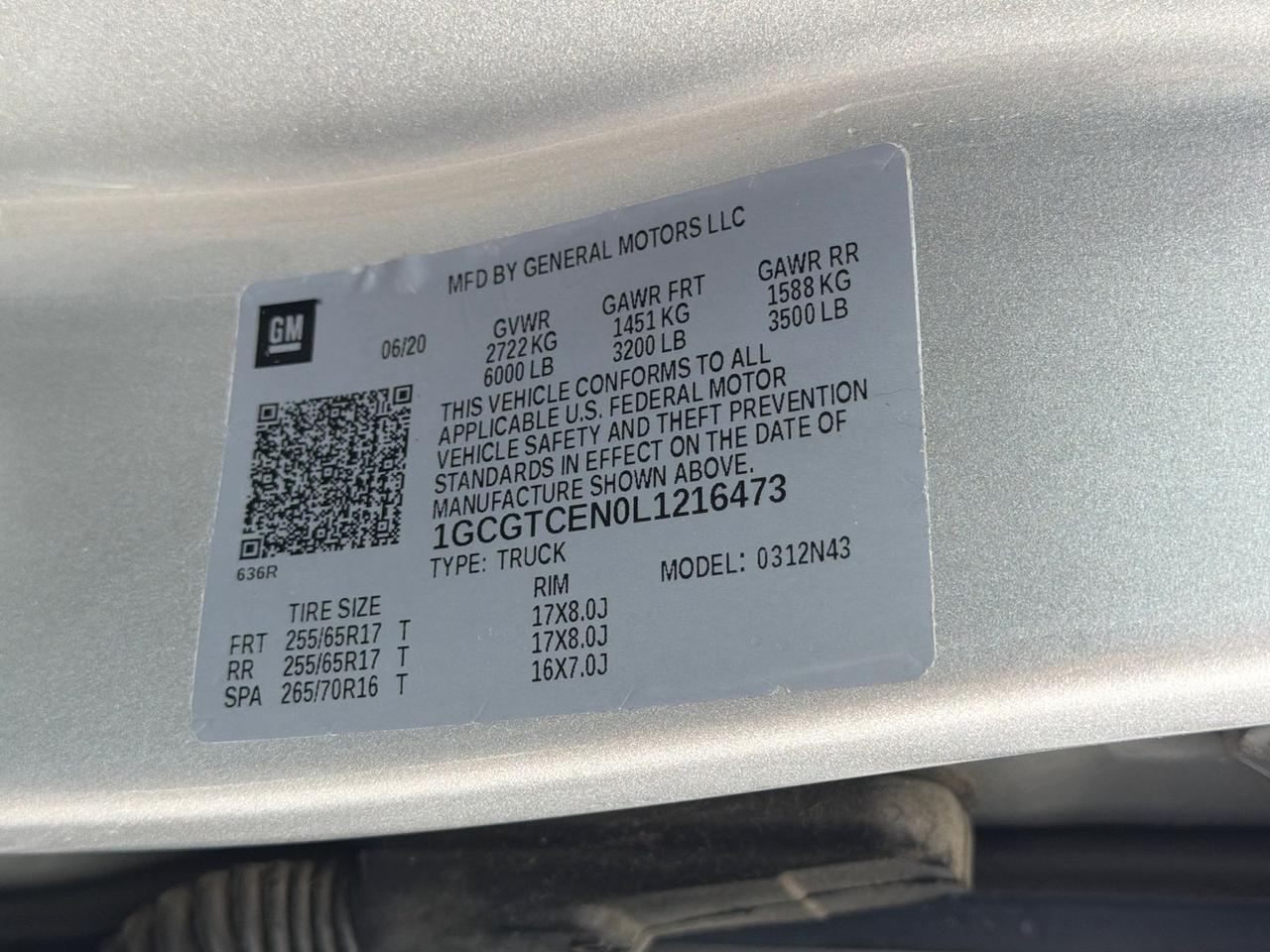 2020 Chevrolet Colorado LT Hagerstown MD