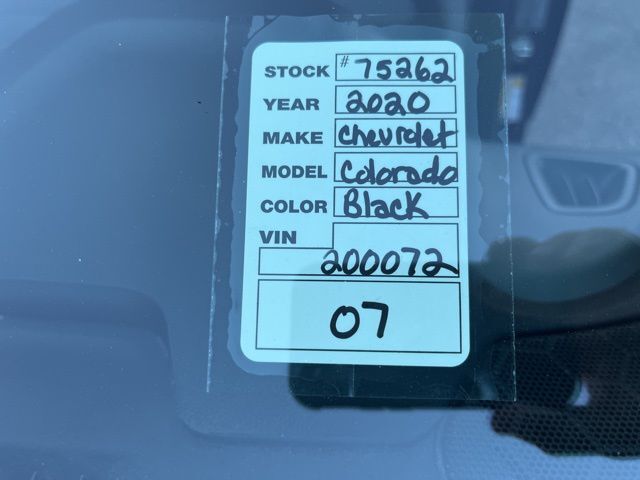 2020 Chevrolet Colorado Work Truck Jacksonville FL