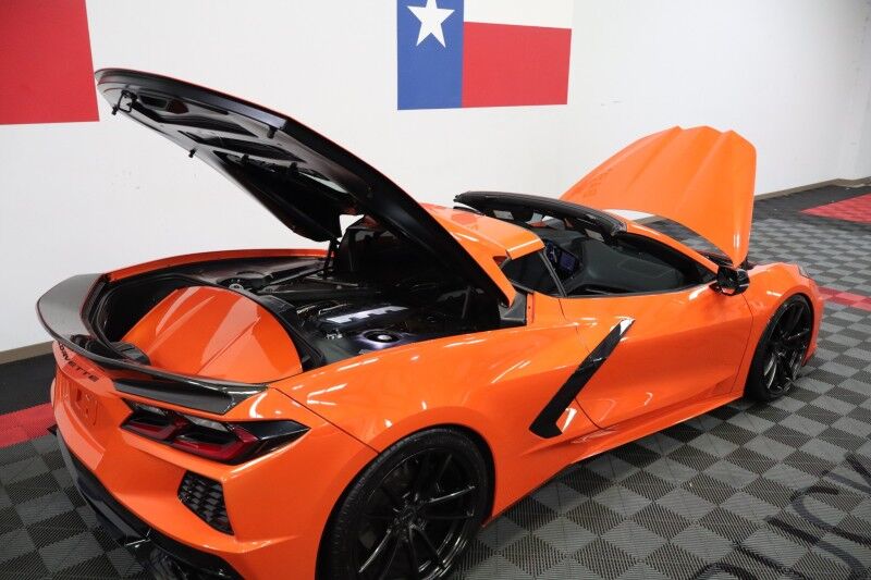 2020 Chevrolet Corvette 1LT C8 Targa Top Carbon Fiber 6.2L V8 Velgen Wheels FREE WARRANT Arlington TX