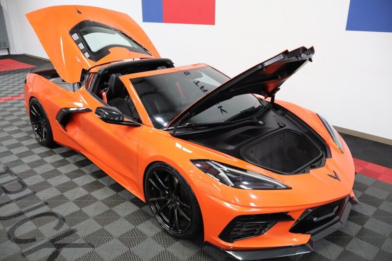 2020 Chevrolet Corvette 1LT C8 Targa Top Carbon Fiber 6.2L V8 Velgen Wheels FREE WARRANT Arlington TX
