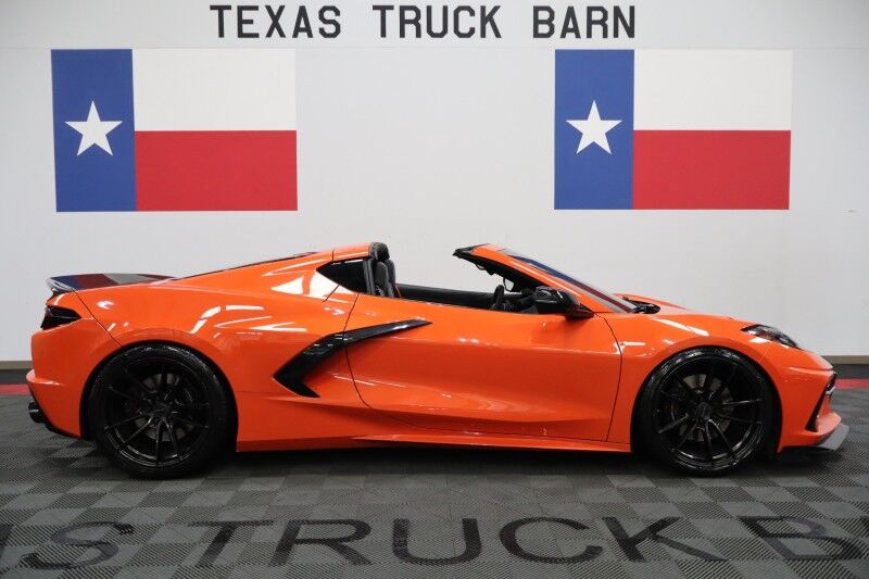 2020 Chevrolet Corvette 1LT C8 Targa Top Carbon Fiber 6.2L V8 Velgen Wheels FREE WARRANT Arlington TX
