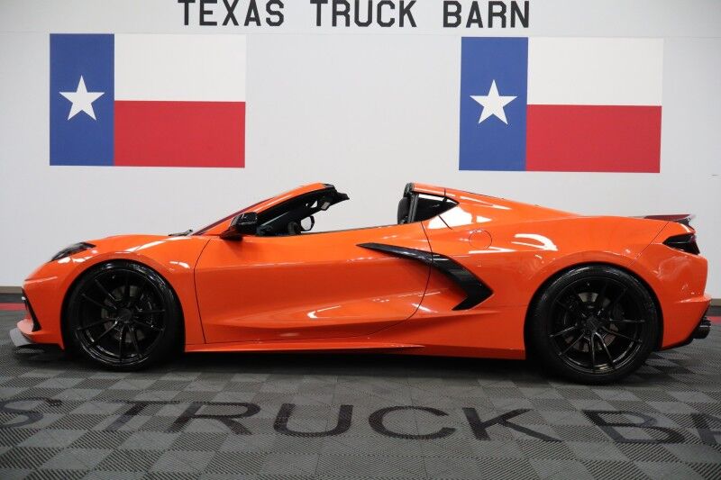 2020 Chevrolet Corvette 1LT C8 Targa Top Carbon Fiber 6.2L V8 Velgen Wheels FREE WARRANT Arlington TX