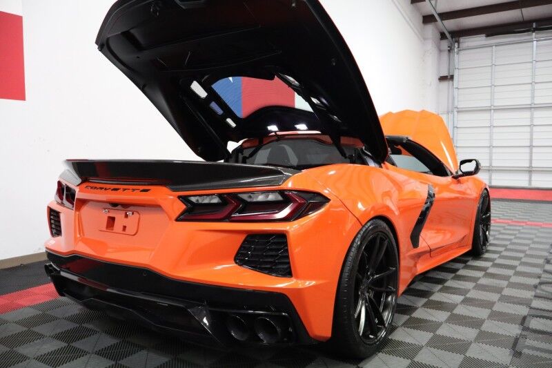 2020 Chevrolet Corvette 1LT C8 Targa Top Carbon Fiber 6.2L V8 Velgen Wheels FREE WARRANT Arlington TX