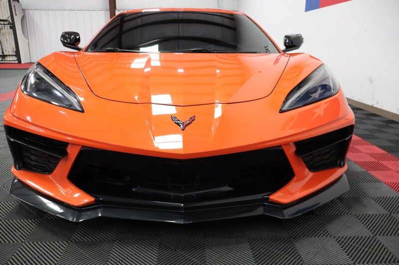 2020 Chevrolet Corvette 1LT C8 Targa Top Carbon Fiber 6.2L V8 Velgen Wheels FREE WARRANTY Arlington TX