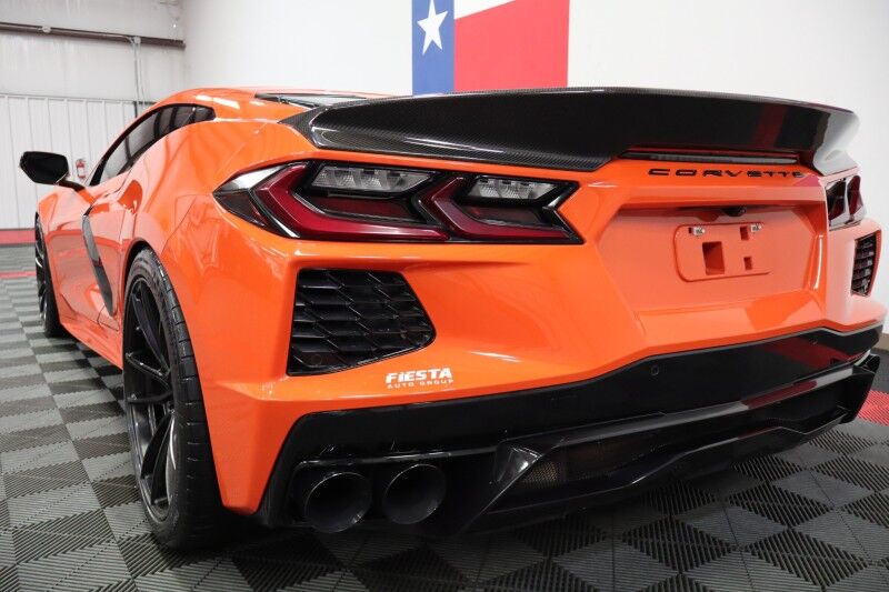 2020 Chevrolet Corvette 1LT C8 Targa Top Carbon Fiber 6.2L V8 Velgen Wheels FREE WARRANTY Arlington TX