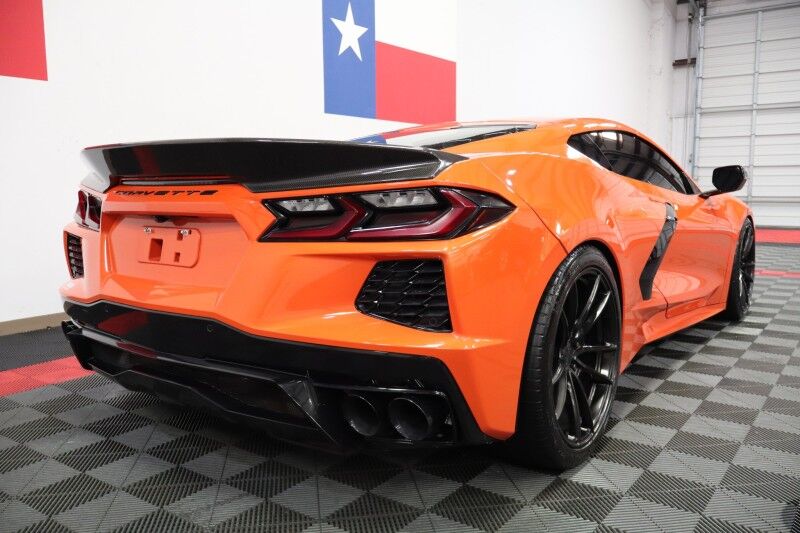2020 Chevrolet Corvette 1LT C8 Targa Top Carbon Fiber 6.2L V8 Velgen Wheels FREE WARRANTY Arlington TX