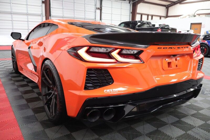 2020 Chevrolet Corvette 1LT C8 Targa Top Carbon Fiber 6.2L V8 Velgen Wheels FREE WARRANTY Arlington TX