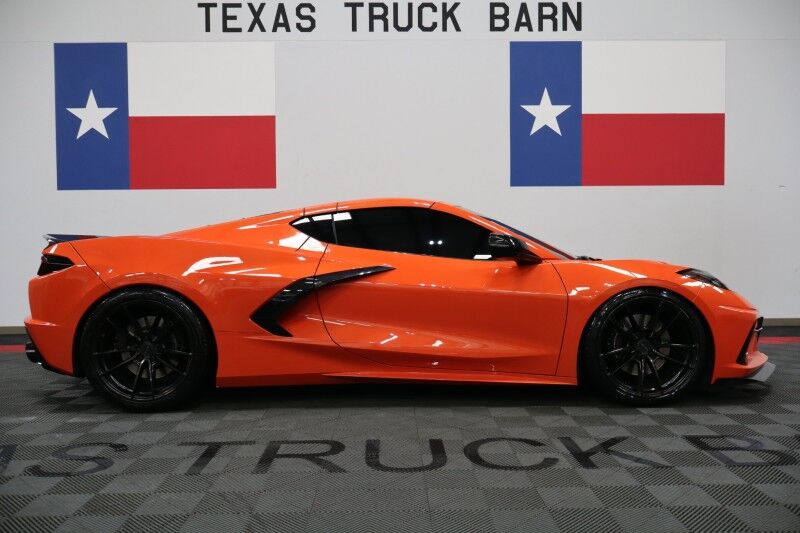 2020 Chevrolet Corvette 1LT C8 Targa Top Carbon Fiber 6.2L V8 Velgen Wheels FREE WARRANTY Arlington TX