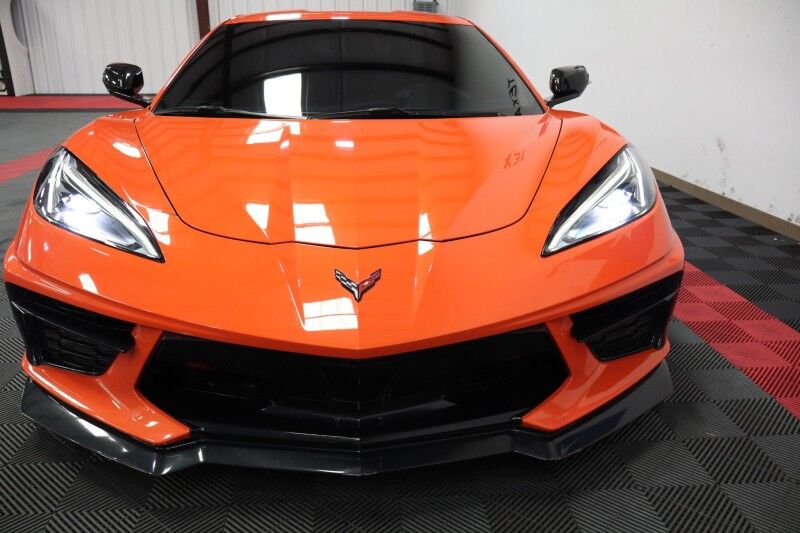 2020 Chevrolet Corvette 1LT C8 Targa Top Carbon Fiber 6.2L V8 Velgen Wheels FREE WARRANTY Arlington TX