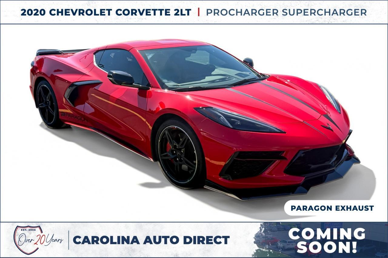 2020 Chevrolet Corvette 2LT / HO V8 / Procharger Supercharger / Paragon Exhaust
