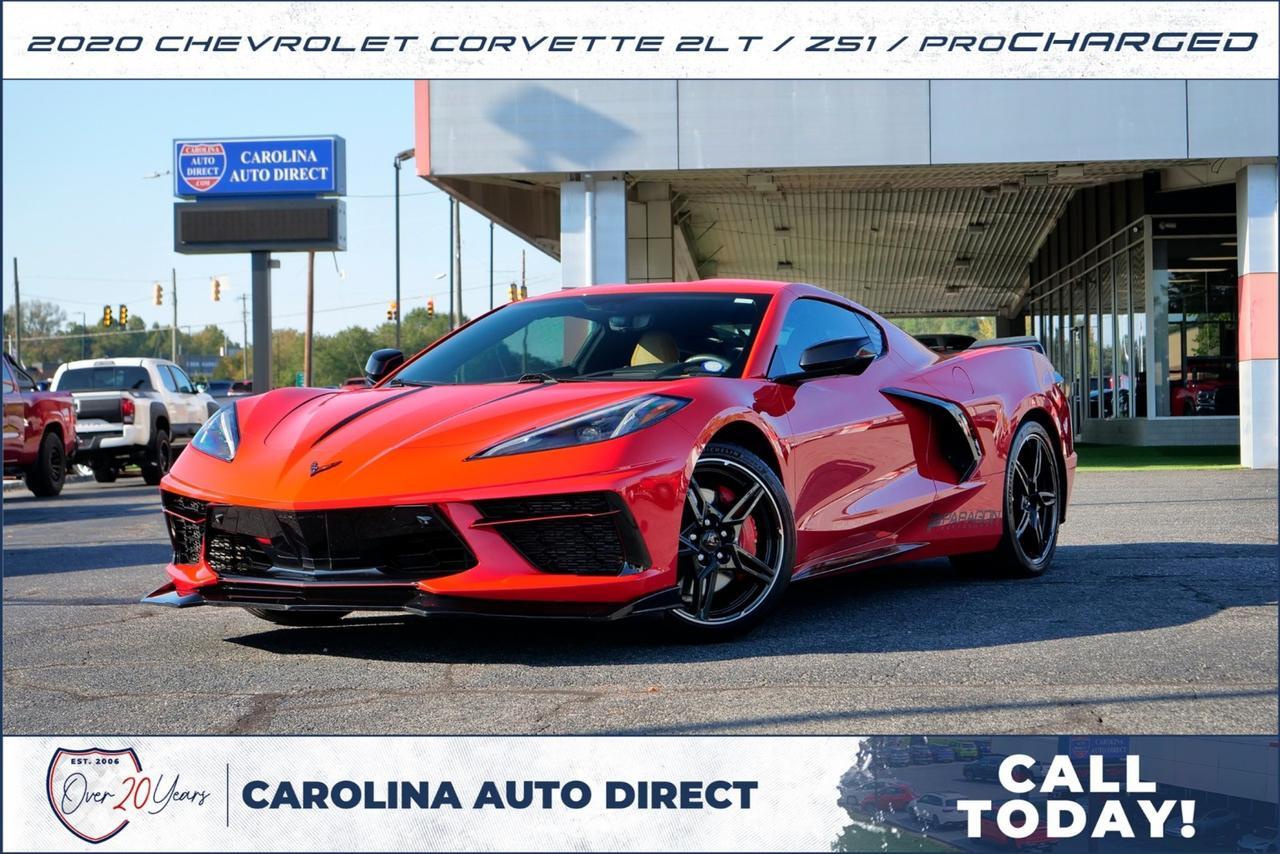 2020 Chevrolet Corvette 2LT / Z51 / HO V8 / Procharger Supercharger / Paragon Exhaust