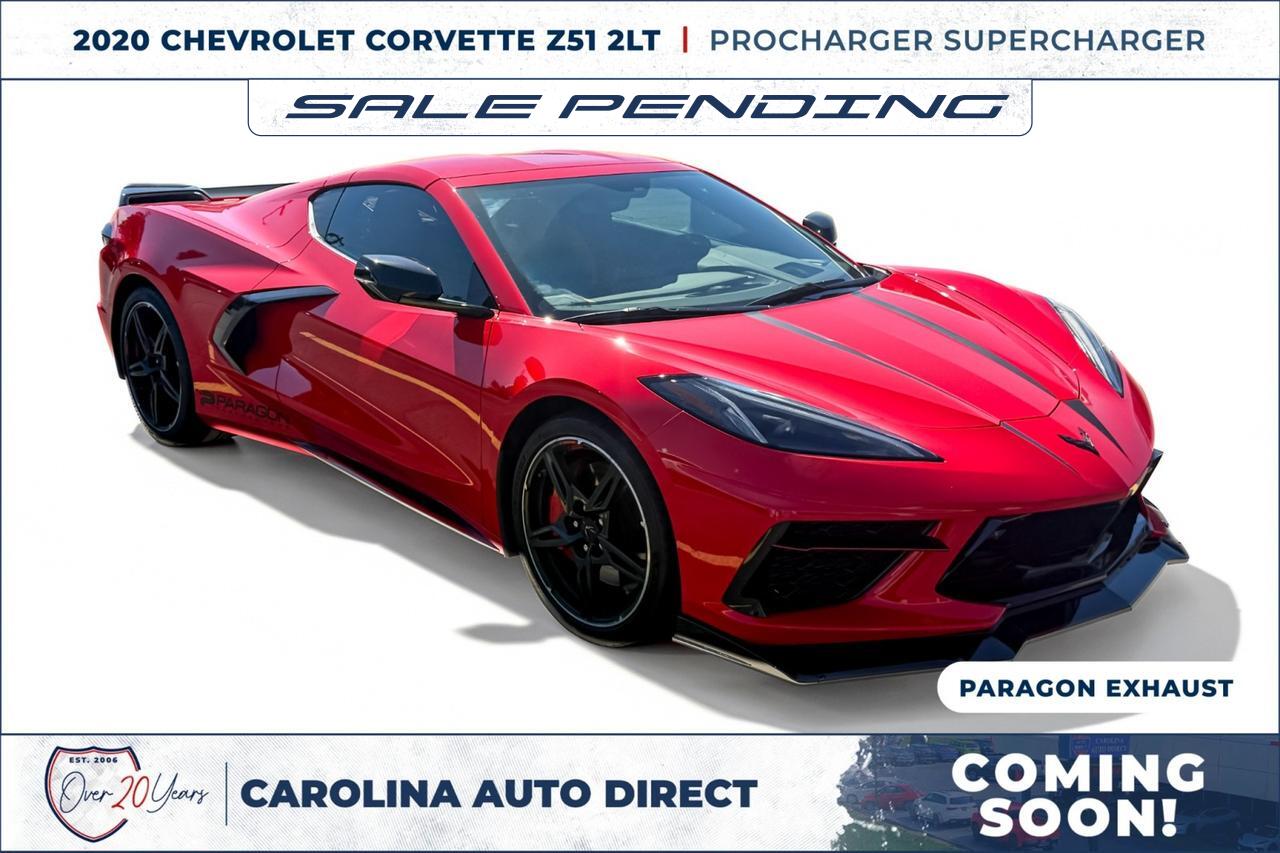 2020 Chevrolet Corvette 2LT / Z51 / HO V8 / Procharger Supercharger / Paragon Exhaust