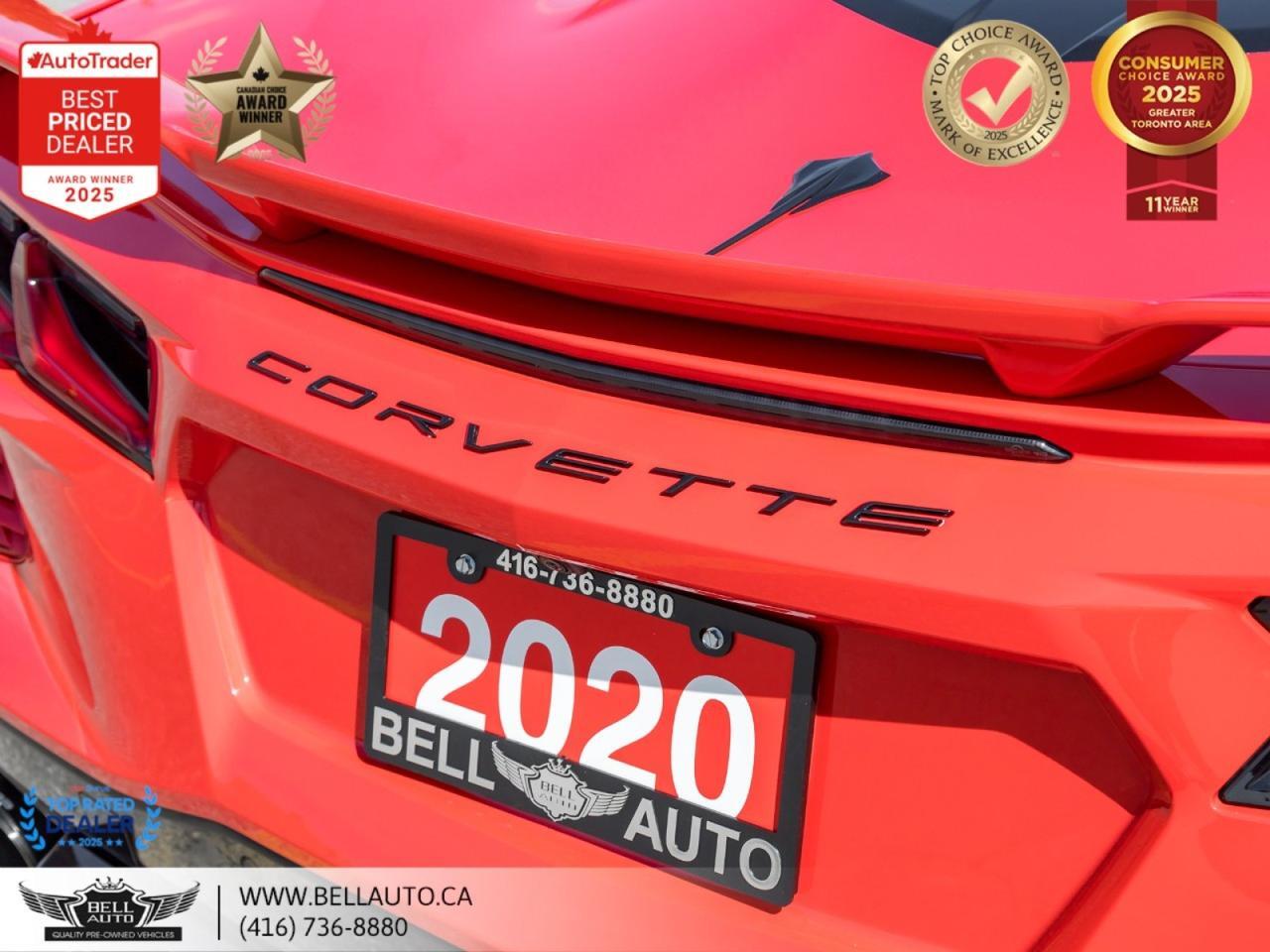 2020 Chevrolet Corvette 3LT | MBRP EXHAUST | OPE WHEELS | BOSE PRFRMNC | CLEAN CARFAX Toronto ON