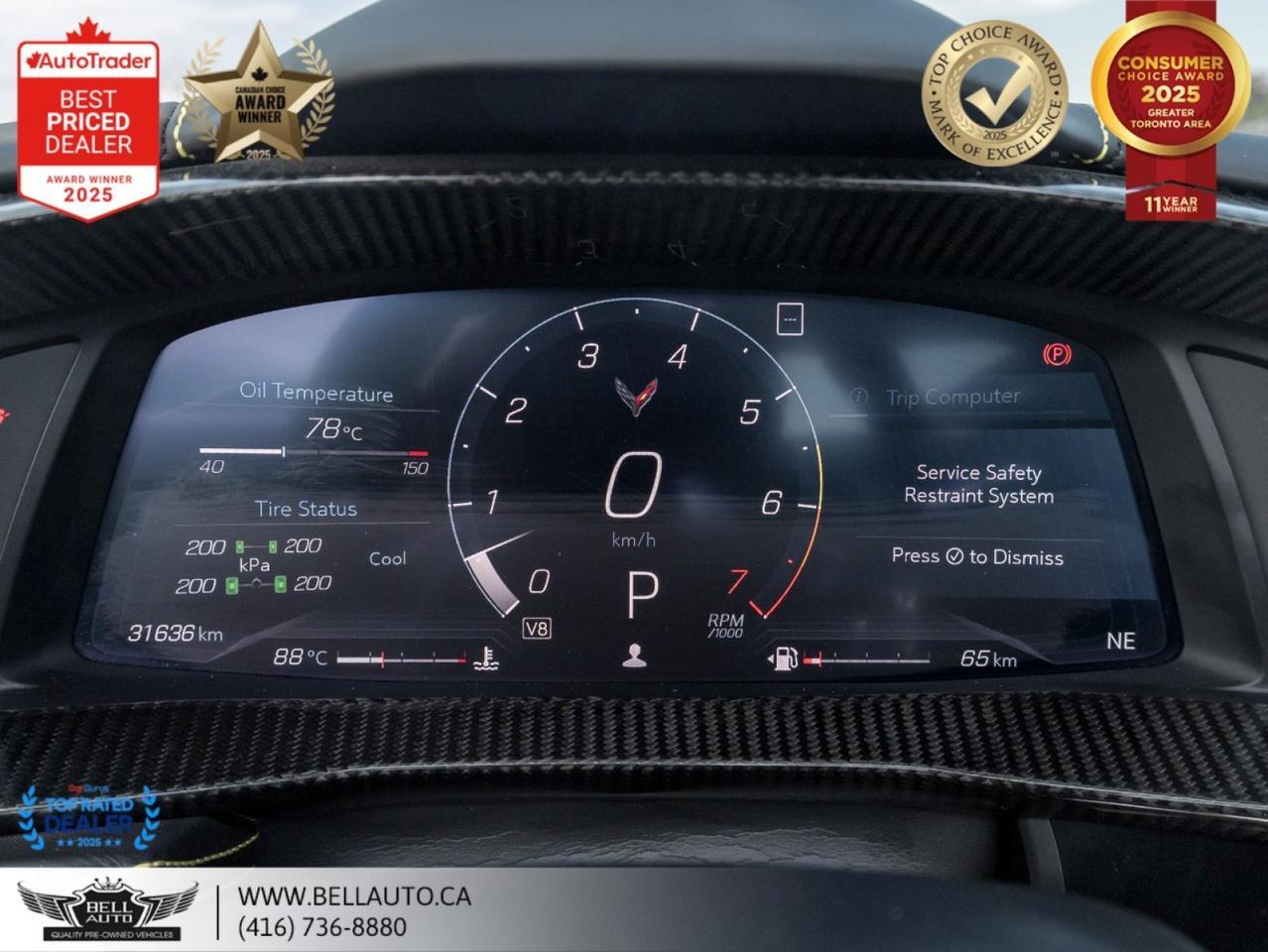 2020 Chevrolet Corvette 3LT | MBRP EXHAUST | OPE WHEELS | BOSE PRFRMNC | CLEAN CARFAX Toronto ON