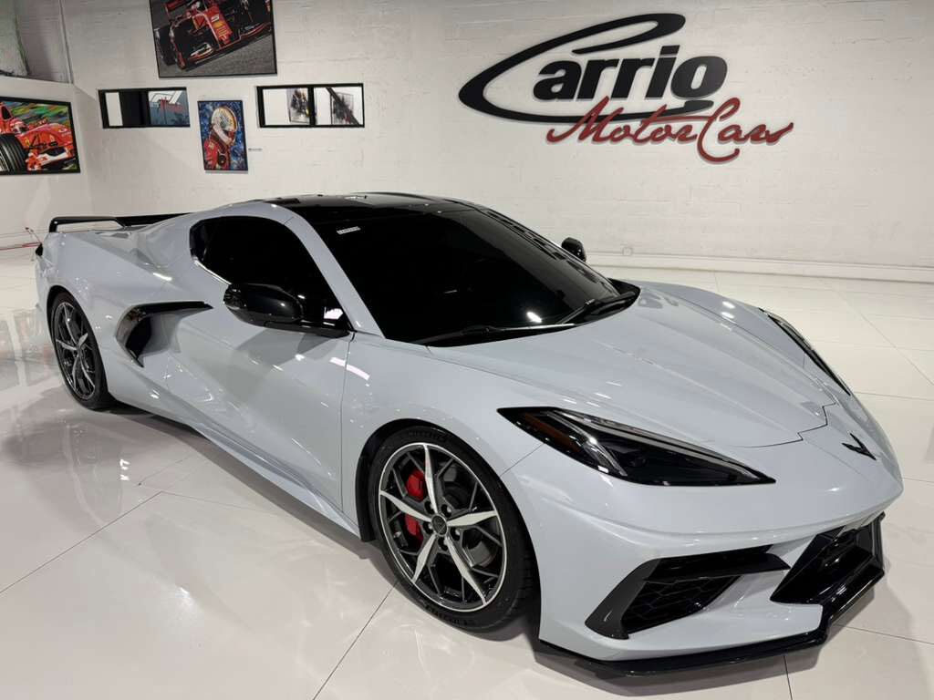 2020 Chevrolet Corvette 3LT Z51 Pack,Ceramic Matrix Gray paint,front lifter/camera,GT2 seats,carbon galore AND MUCH MORE!! Fort Lauderdale FL