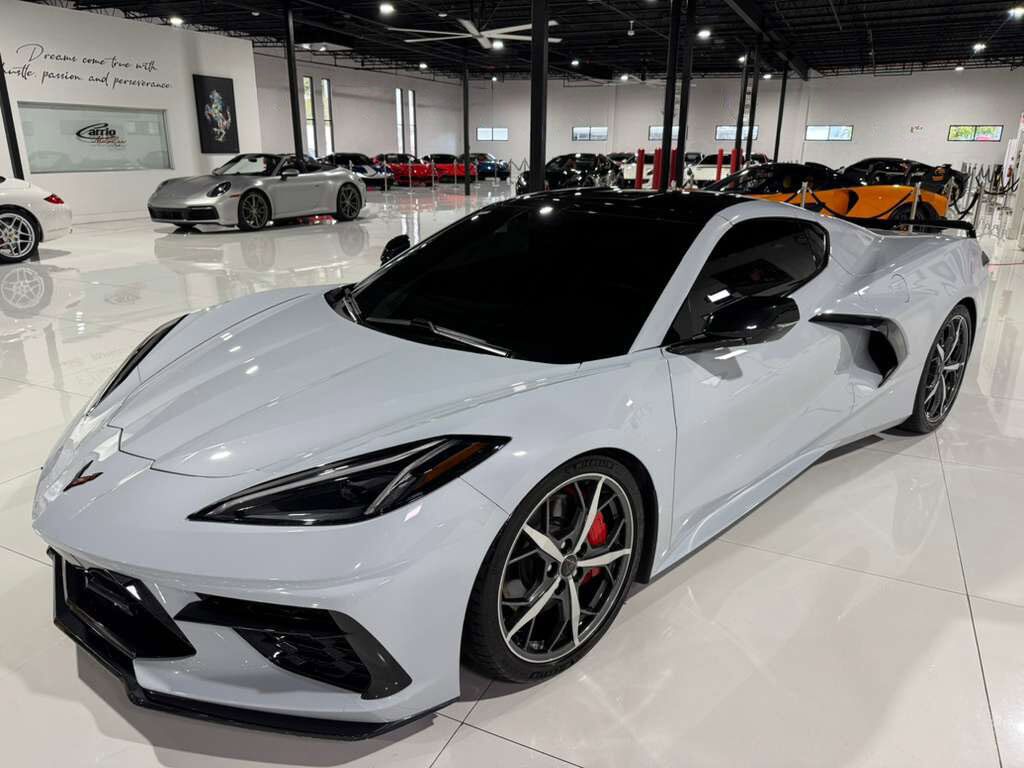 2020 Chevrolet Corvette 3LT Z51 Pack,Ceramic Matrix Gray paint,front lifter/camera,GT2 seats,carbon galore AND MUCH MORE!! Fort Lauderdale FL