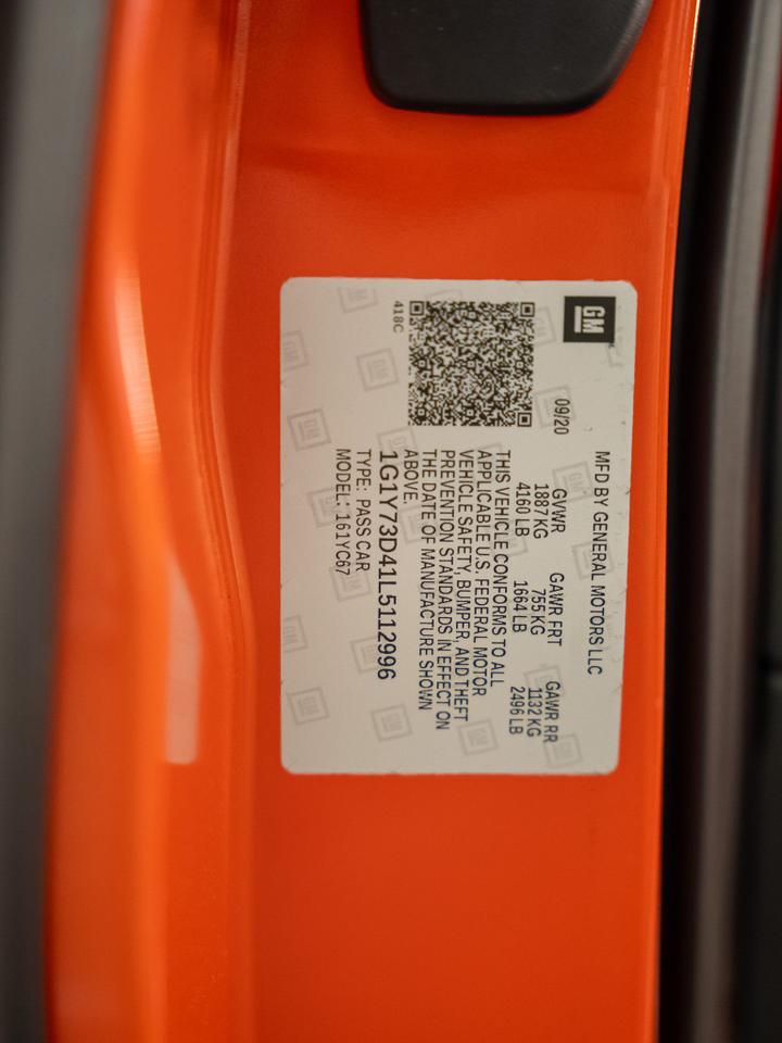 2020 Chevrolet Corvette Stingray Ft Lauderdale FL