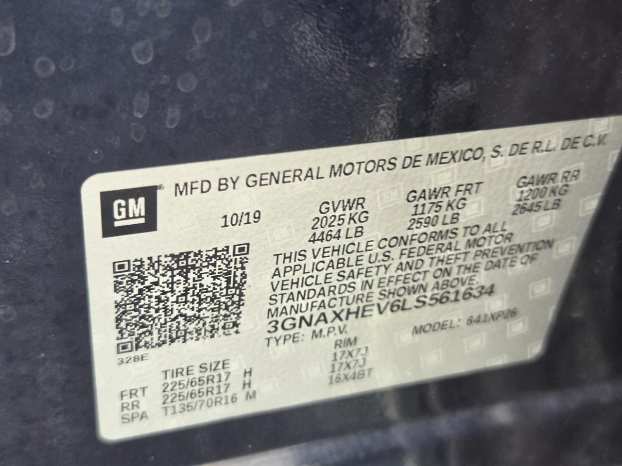 2020 Chevrolet Equinox FWD 4dr LS w/1LS Beeville TX