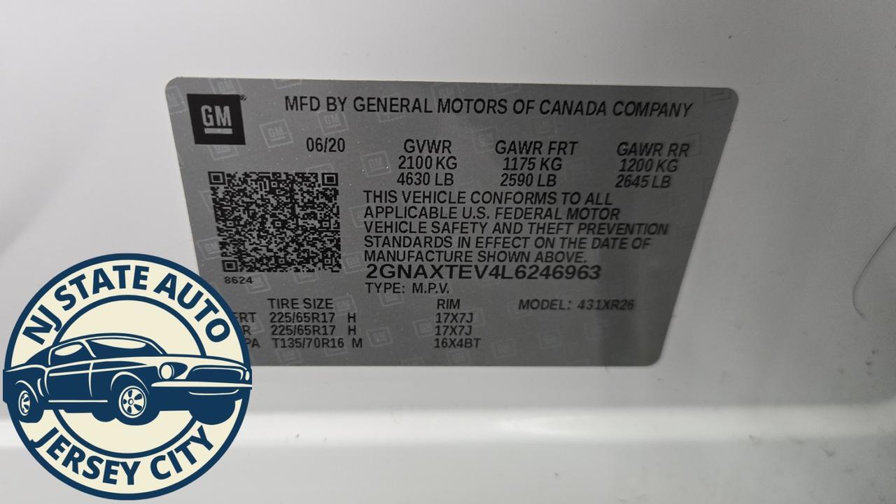 2020 Chevrolet Equinox LT Jersey City NJ