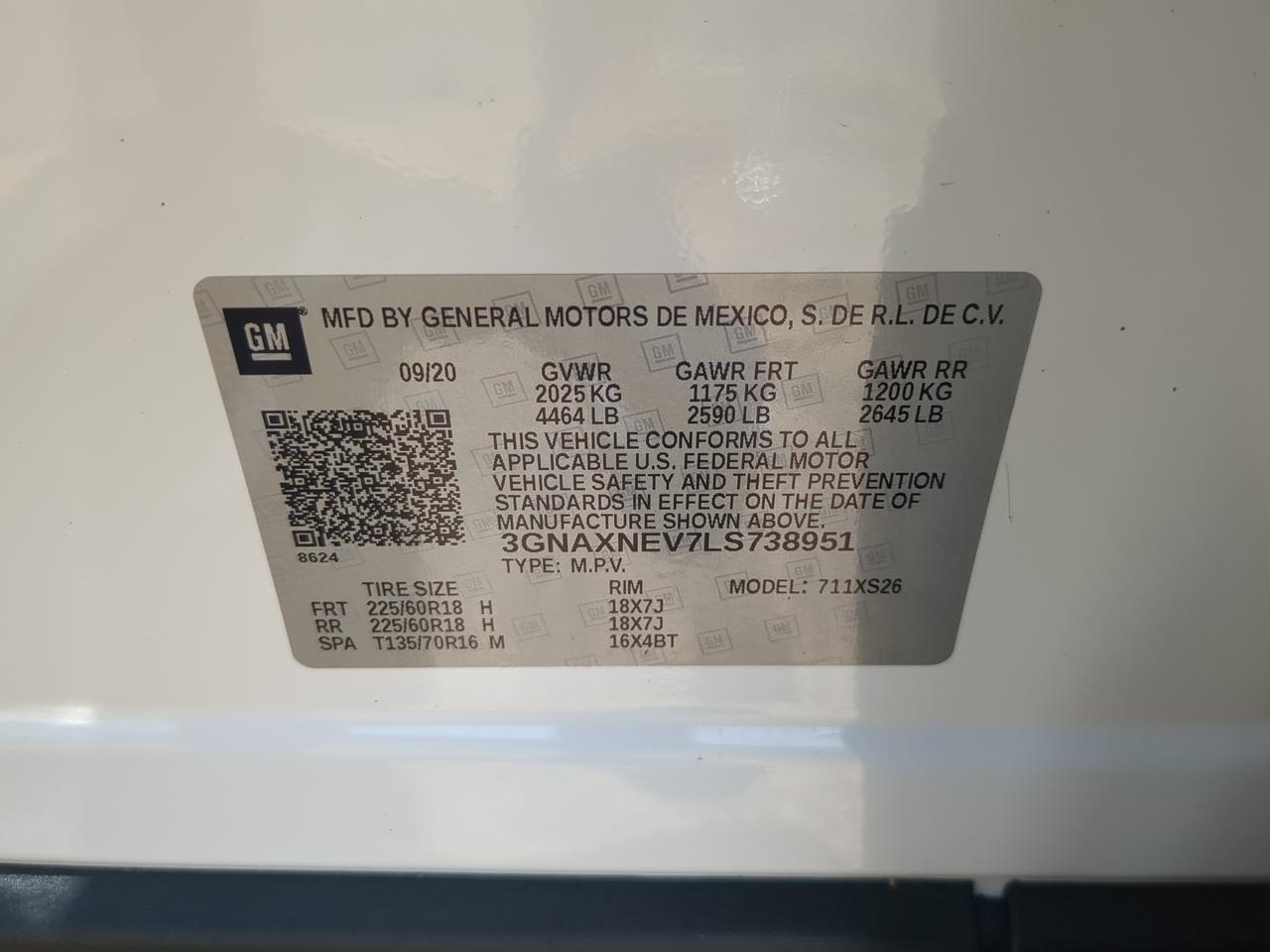 2020 Chevrolet Equinox Premier Winder GA