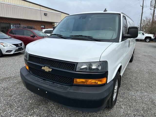 2020 Chevrolet Express 3500 Extended Cargo Van 6.0L w/ Bin Pkg & ToolBoxes