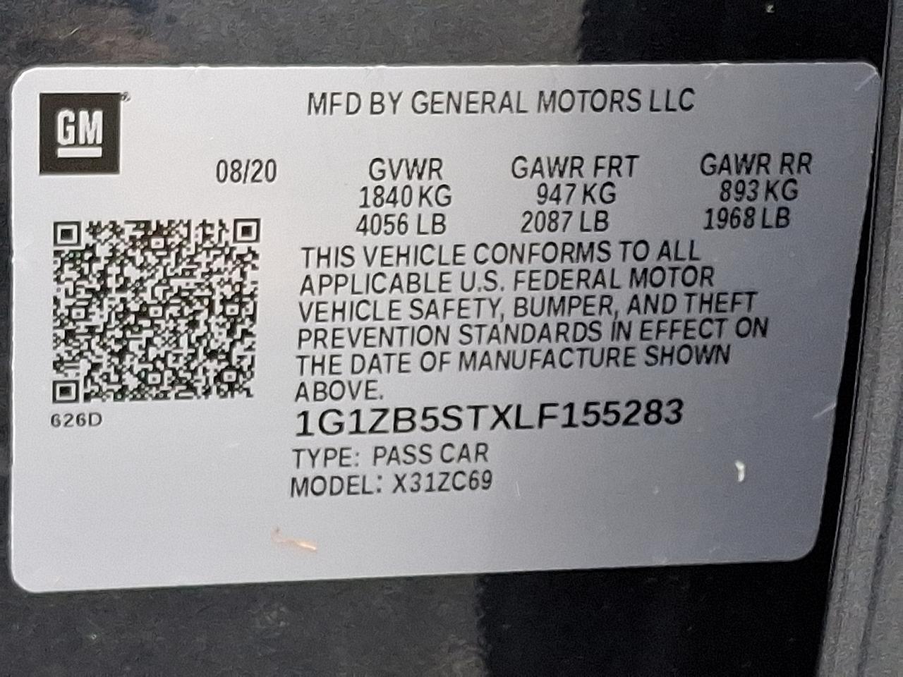 2020 Chevrolet Malibu FWD LS Allentown PA