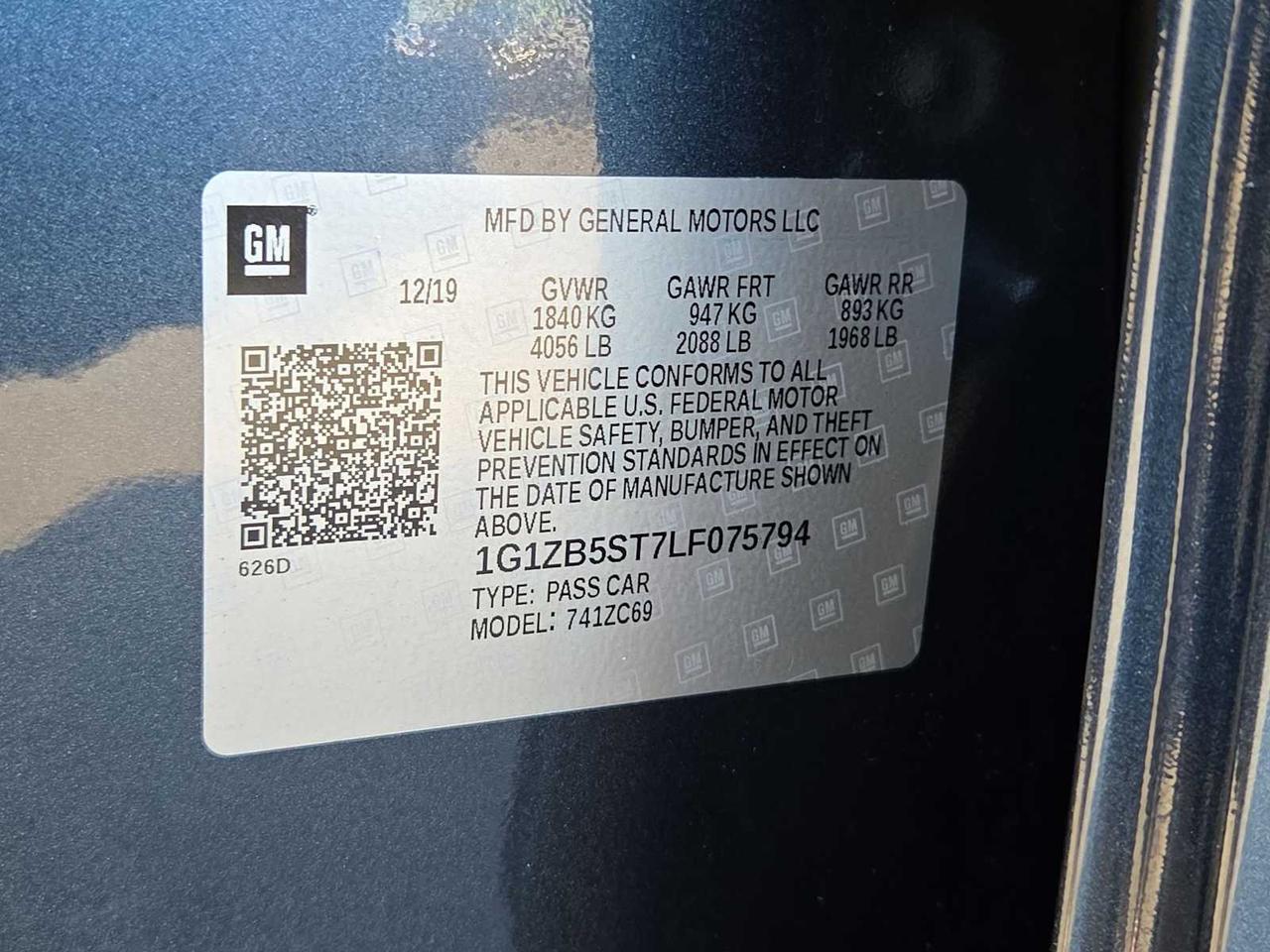 2020 Chevrolet Malibu LS Irving TX