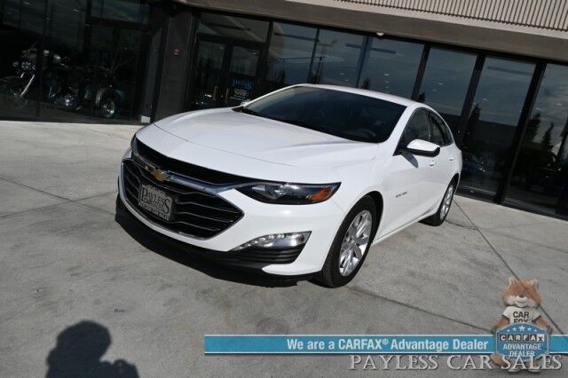 2020 Chevrolet Malibu LT / Driver Conidence 1 & 2 LT Package / Auto Start / Power & Heated Cloth Seats / Blind Spot & Lane Departure Alert / Apple CarPlay & Android Auto / Back Up Camera / Keyless Entry & Start / 36 MPG Anchorage AK