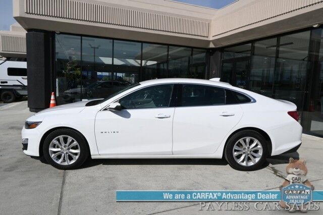 2020 Chevrolet Malibu LT / Driver Conidence 1 & 2 LT Package / Auto Start / Power & Heated Cloth Seats / Blind Spot & Lane Departure Alert / Apple CarPlay & Android Auto / Back Up Camera / Keyless Entry & Start / 36 MPG Anchorage AK