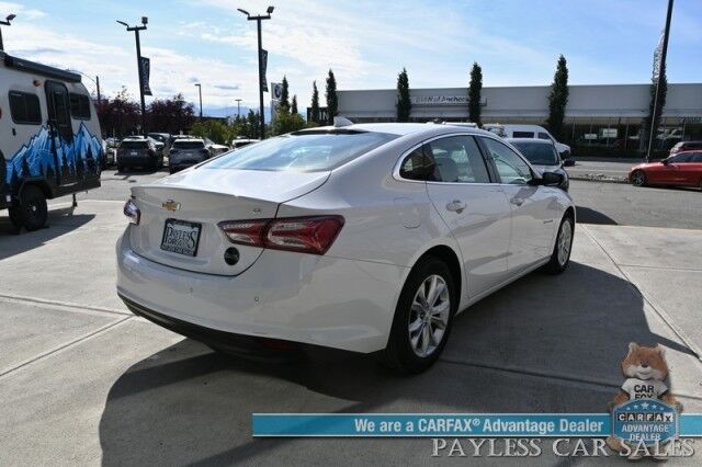 2020 Chevrolet Malibu LT / Driver Conidence 1 & 2 LT Package / Auto Start / Power & Heated Cloth Seats / Blind Spot & Lane Departure Alert / Apple CarPlay & Android Auto / Back Up Camera / Keyless Entry & Start / 36 MPG Anchorage AK